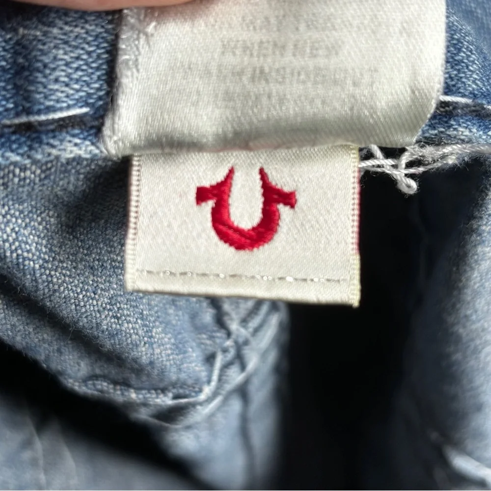 Vintage True Religion Ricky Super-T Baggy Fit Distressed Jeans